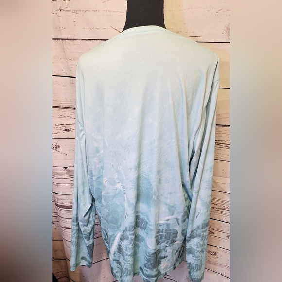 #1505 Reel Life Gear Drifit long sleeve fishing shirt sz  XL - Picture 4 of 8